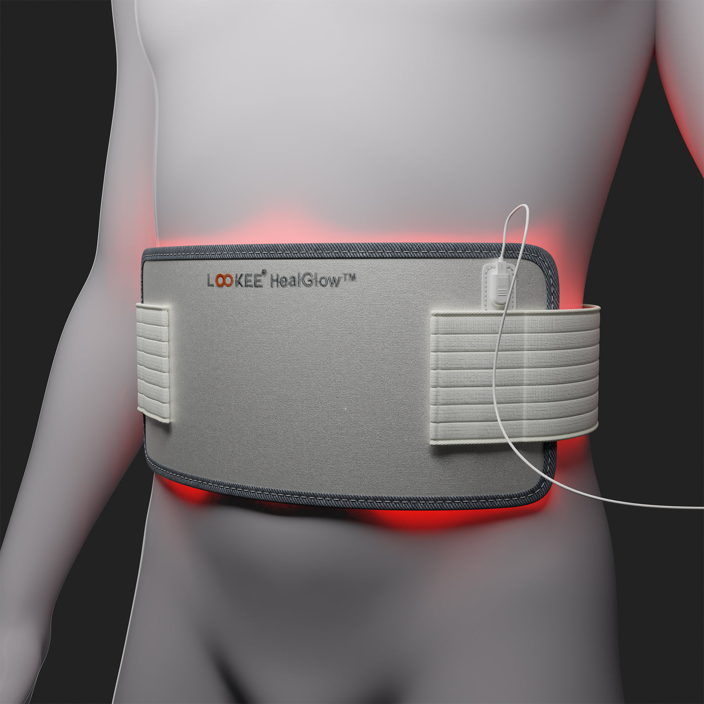 LOOKEE LED TENS Unit EMS Muscle Stimulator With Red Light Therapy for Pain  Relief – LOOKEETech