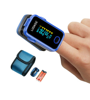 LOOKEE® Finger Pulse Oximeter | A310 Premium Fingertip Pulse Oximeter