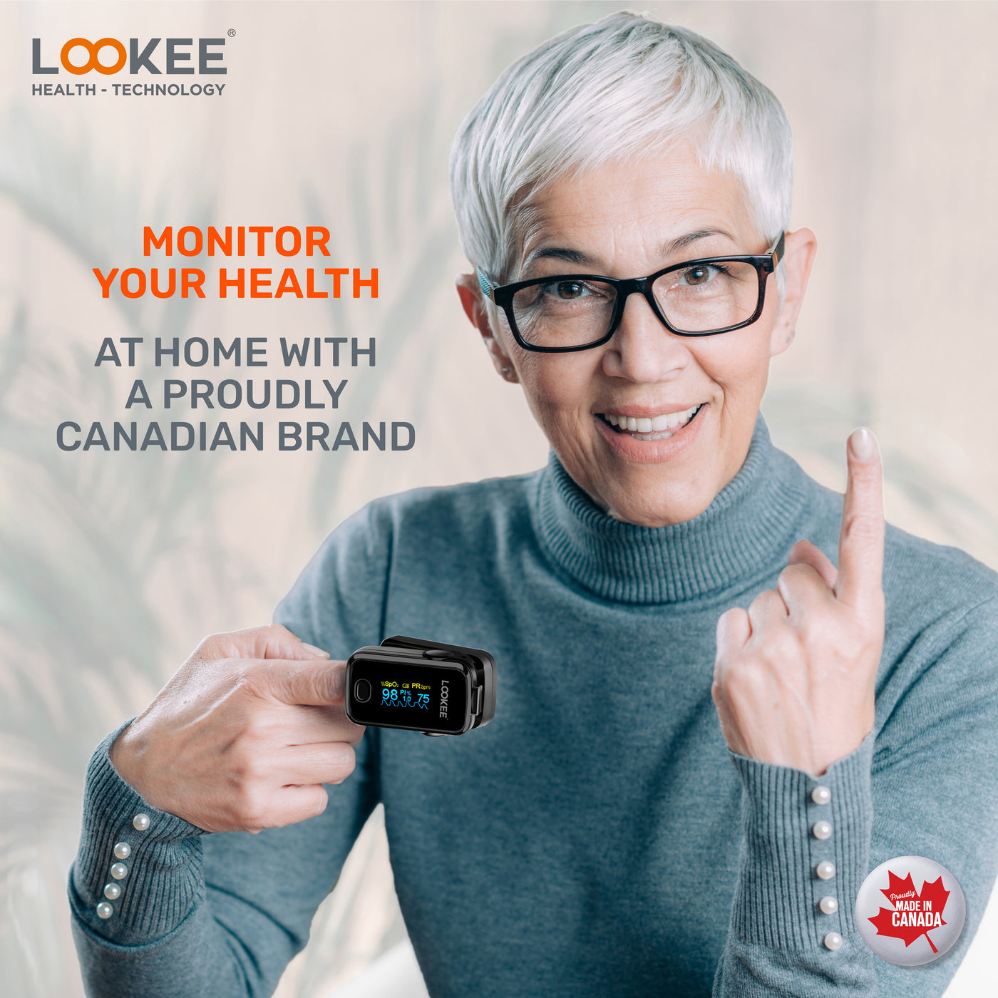 Finger Pulse Oximeter for Home Use in Canada