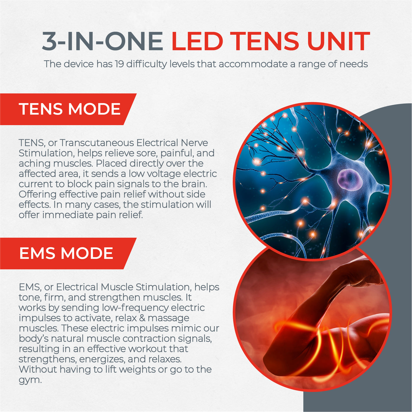 The Difference Between TENS vs EMS Therapy